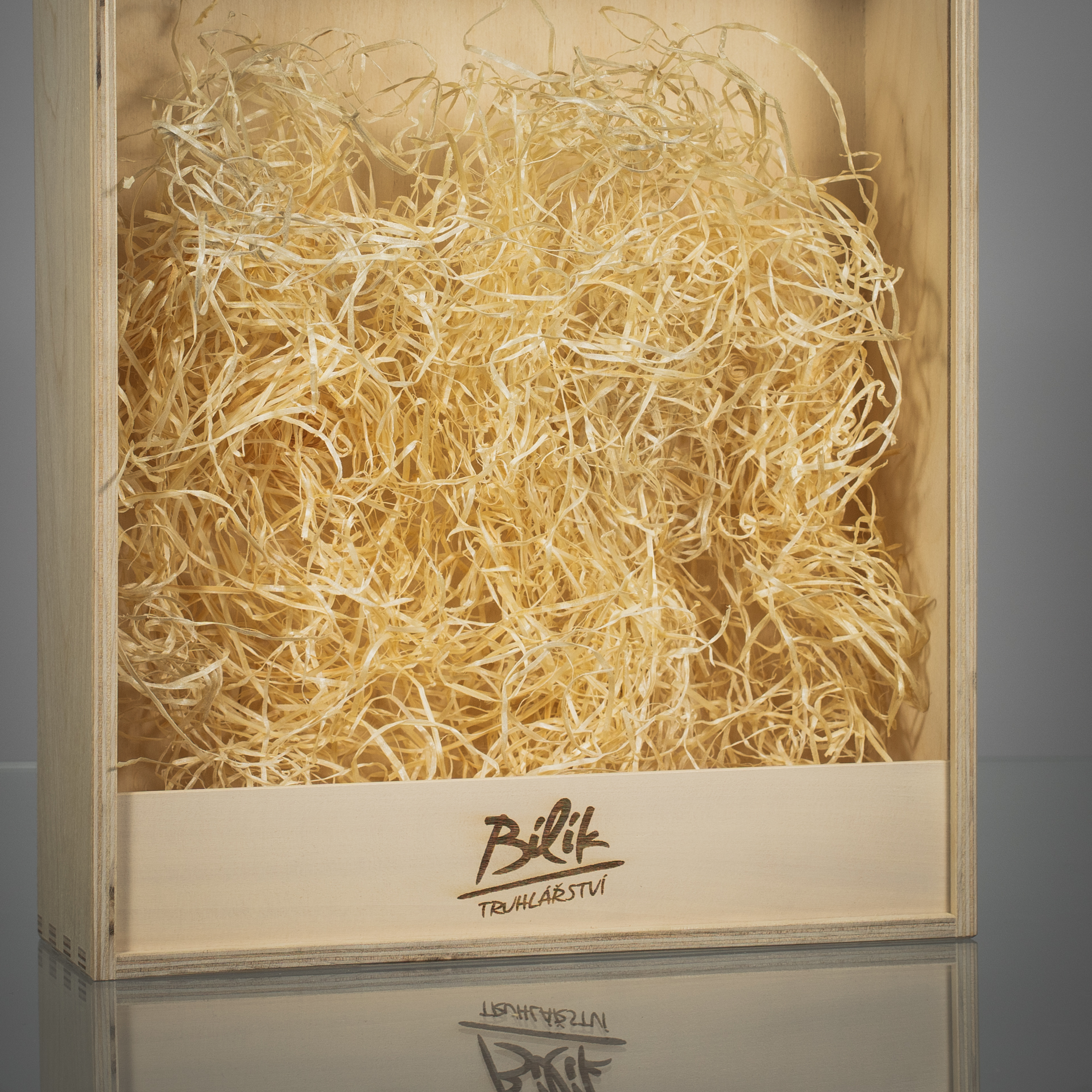 Kazeta na 3 láhve - s čílkem